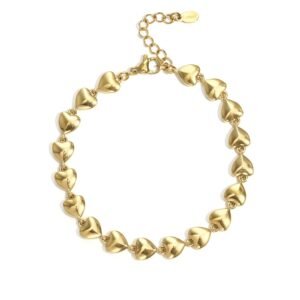 Roestvrijstalen kettingarmbanden Hart